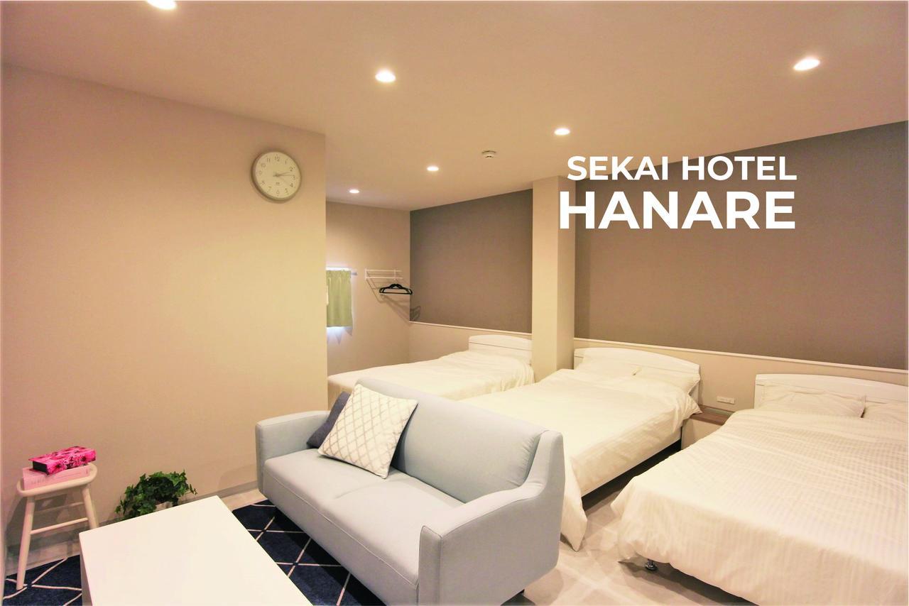 Sekai Hotel Tsuki Osaka Exteriör bild